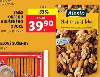 Lidl Směs ořechů a sušeného ovoce, 200 g nabídka