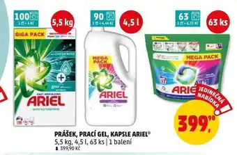 Penny Market Prací gel ariel, 4,5 l nabídka