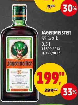 Penny Market Jägermeister, 0,5 l nabídka