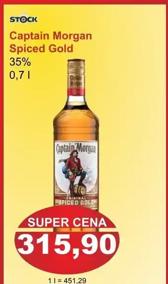 PLUS JIP Captain Morgan Spiced Gold nabídka