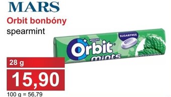 PLUS JIP Orbit bonbóny spearmint nabídka