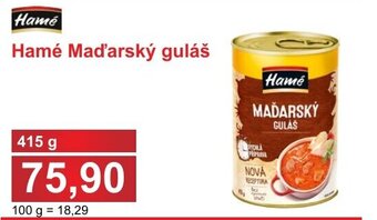 PLUS JIP Hamé Maďarský guláš nabídka