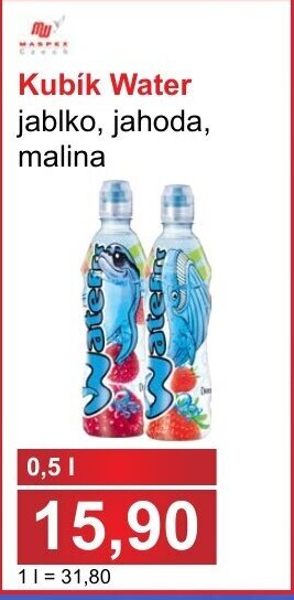 PLUS JIP Kubík Water jablko, jahoda, malina nabídka