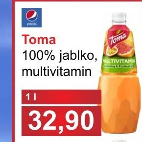 PLUS JIP Toma 100% jablko, multivitamin nabídka