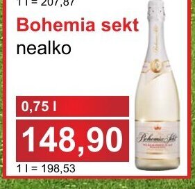 PLUS JIP Bohemia sekt nealko nabídka
