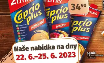 COOP TIP Caprio 2L nabídka