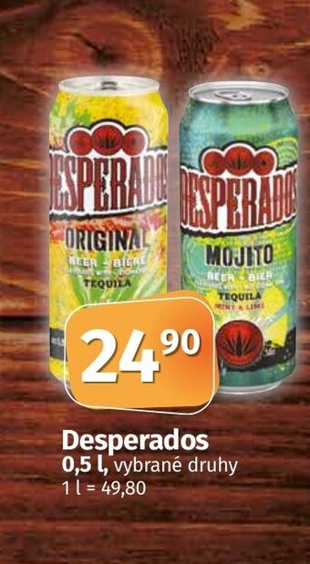 Desperados 0,5 l