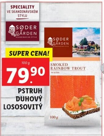 Lidl PSTRUH DUHOVÝ LOSOSOVITÝ nabídka