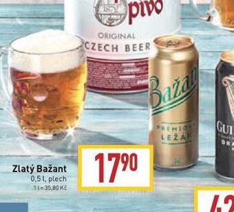 Billa Pivo zlatý bažant nabídka