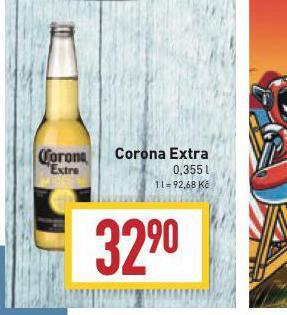 Billa Corona extra nabídka