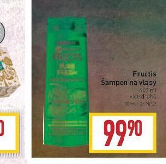 Billa Fructis šampon nabídka