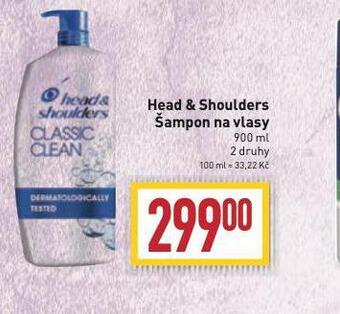 Billa Head&shoulders šampon nabídka