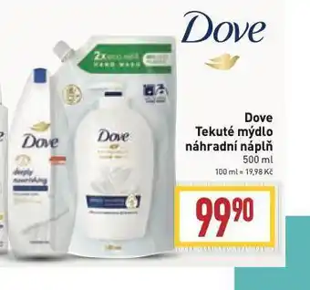 Billa Dove tekuté mýdlo náhradní náplň nabídka