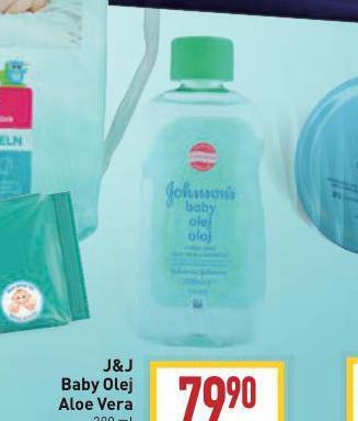 Billa J&j baby olej aloe vera nabídka