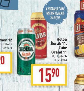 Billa Holba šerák 11 nabídka