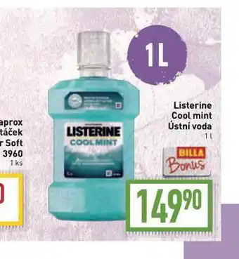 Billa Listerine cool mint ústní voda nabídka