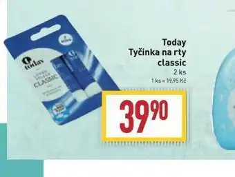 Billa Today tyčinky na rty classic nabídka