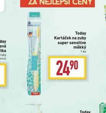 Billa Today kartáček na zuby nabídka