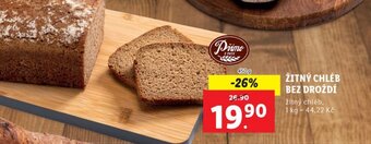 Lidl ŽITNÝ CHLÉB BEZ DROŽDÍ nabídka