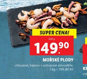 Lidl MOŘSKÉ PLODY nabídka