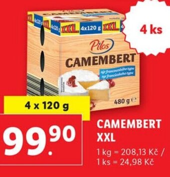Lidl CAMEMBERT XXL nabídka