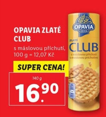 Lidl OPAVIA ZLATÉ CLUB nabídka