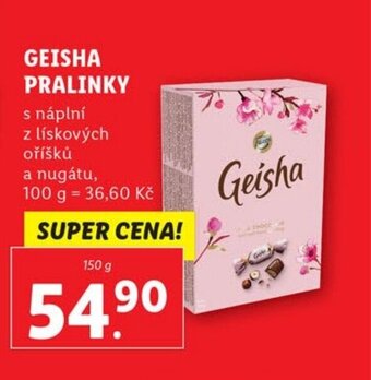 Lidl GEISHA PRALINKY nabídka