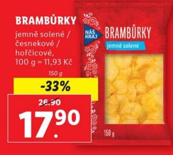 Lidl BRAMBŮRKY nabídka