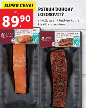 Lidl PSTRUH DUHOVÝ LOSOSOVITÝ nabídka