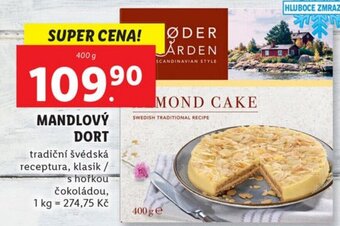 Lidl MANDLOVÝ DORT nabídka