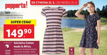 Lidl ŠATY nabídka