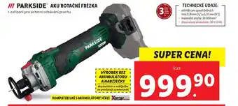 Lidl III PARKSIDE AKU ROTAČNÍ FRÉZKA nabídka