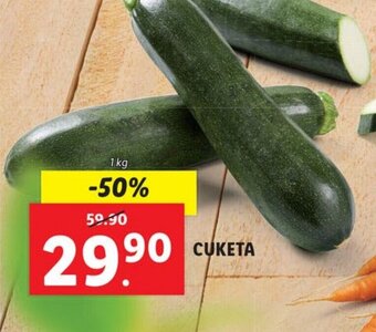 Lidl CUKETA nabídka