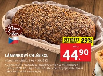 Lidl LÁMANKOVÝ CHLÉB XXL nabídka