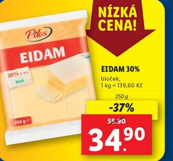 Lidl EIDAM 30% nabídka