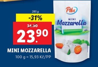 Lidl MINI MOZZARELLA nabídka