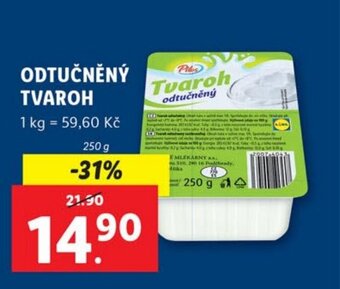 Lidl ODTUČNĚNÝ TVAROH nabídka