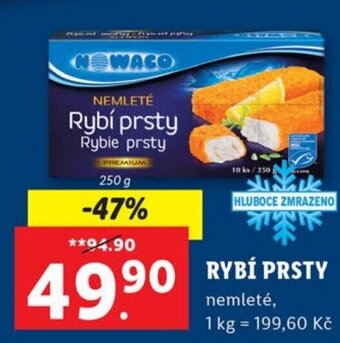 Lidl RYBÍ PRSTY nabídka