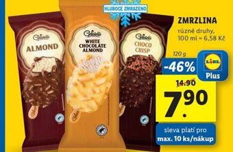 Lidl ZMRZLINA nabídka