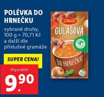 Lidl POLÉVKA DO HRNEČKU nabídka