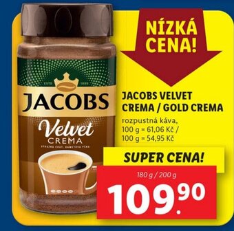JACOBS VELVET CREMA/GOLD CREMA