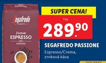 Lidl SEGAFREDO PASSIONE nabídka