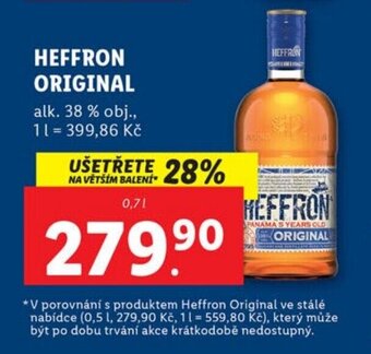 Lidl HEFFRON ORIGINAL nabídka