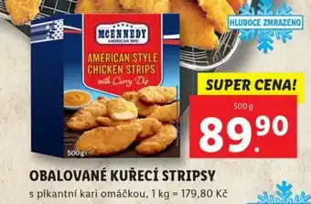 Lidl OBALOVANÉ KUŘECÍ STRIPSY nabídka