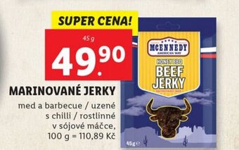 Lidl MARINOVANÉ JERKY nabídka