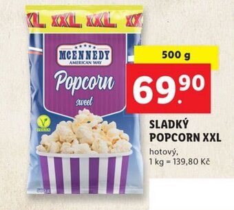 Lidl SLADKÝ POPCORN XXL nabídka