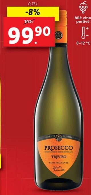 Lidl PROSECCO TREVISO nabídka