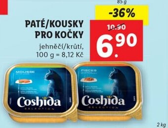 Lidl PATÉ/KOUSKY PRO KOČKY nabídka