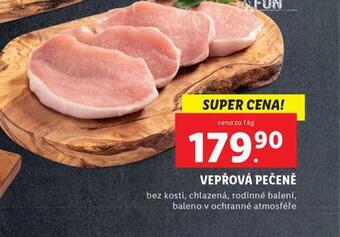Lidl Vepřová pečeně bez kosti nabídka