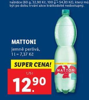 Lidl Mattoni jemně perlivá nabídka